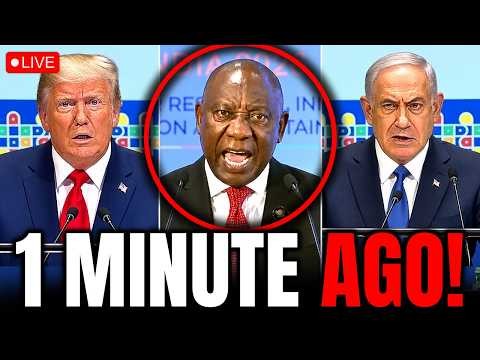 South Africa SHOCKS the World, DESTROYS U.S & Israel LIVE at BRICS Summit!